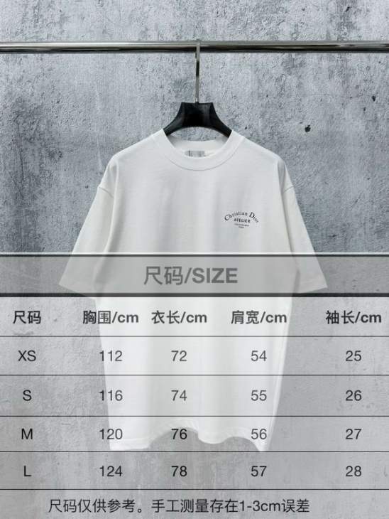 Dior T Shirts Short _SKUDiorXS-Lxetr29815416